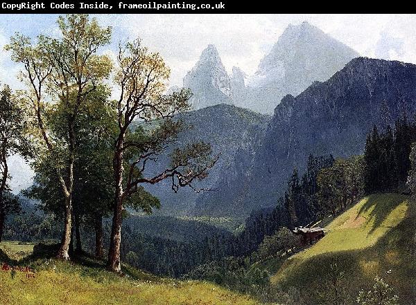 Albert Bierstadt Tyrolean Landscape